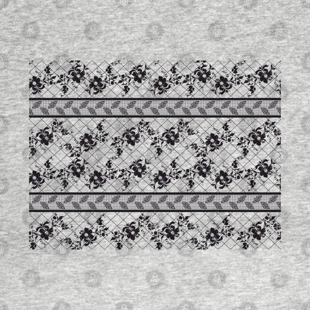 Black Lace Pattern by ilhnklv